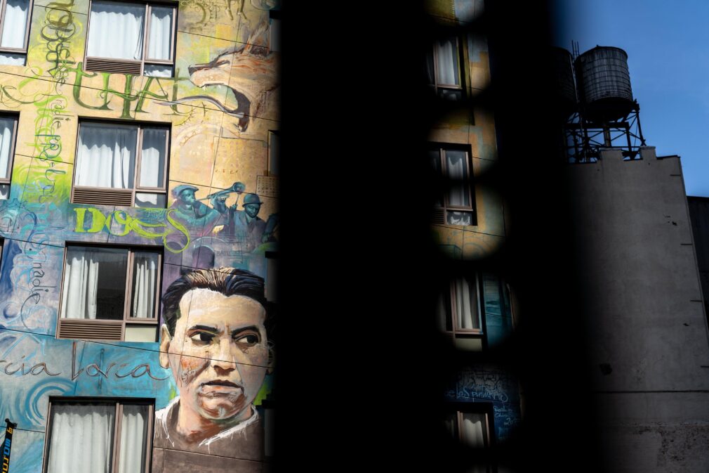 1-. Mural Lorca-federico-garcia-niño-pinturas-chinatown-nueva-york