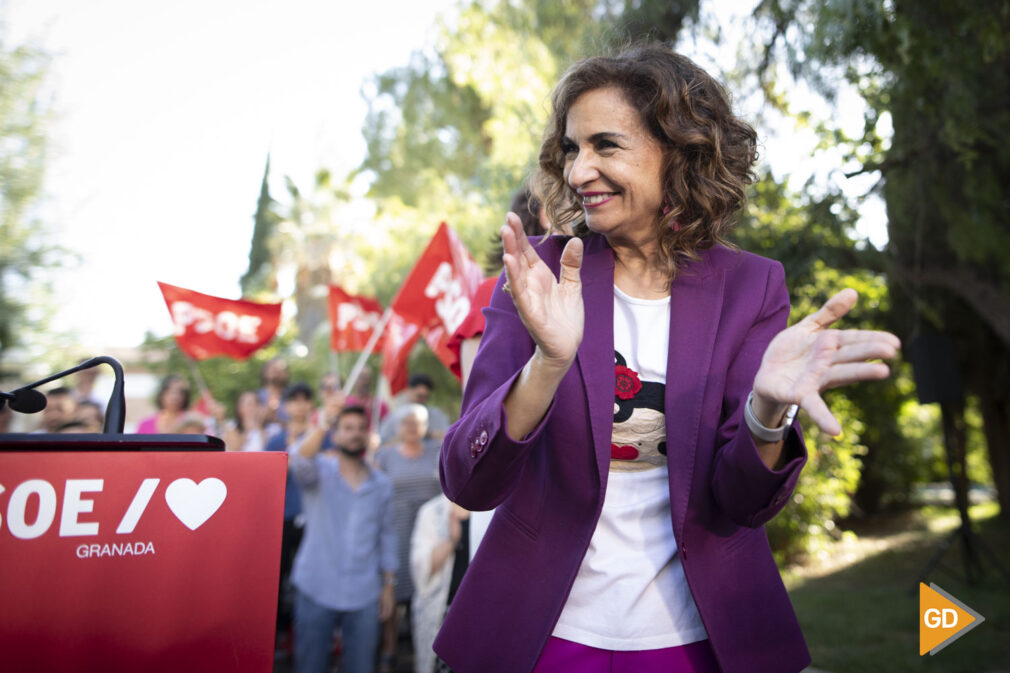 María Jesús Montero participa en un acto del PSOE por las elecciones europeas