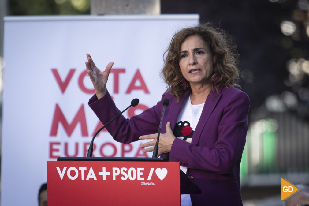 María Jesús Montero participa en un acto del PSOE por las elecciones europeas