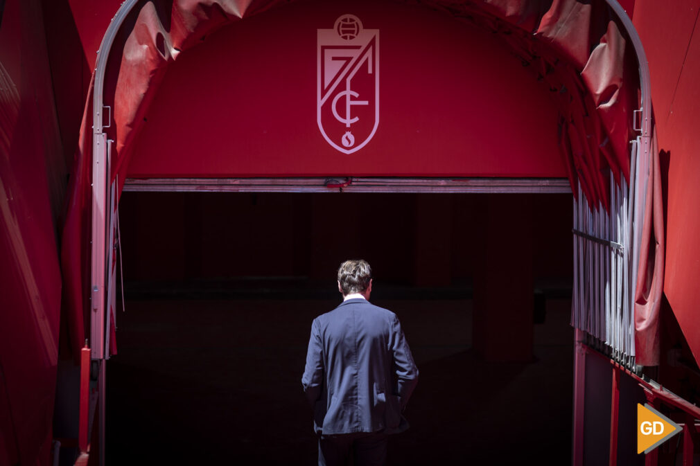 Presentacion de Ruben Sanchez como nuevo jugador del Granada CF