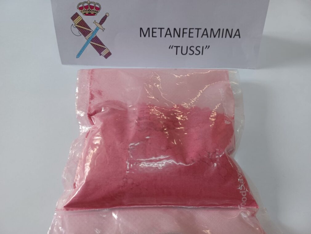 Metanfetamina Tussi o cocaína rosa