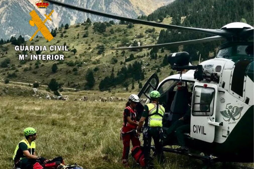 Rescate Guardia civil sierra nevada