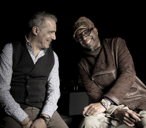 Paolo Fresu y con Omar Sosa | Foto: Gabinete