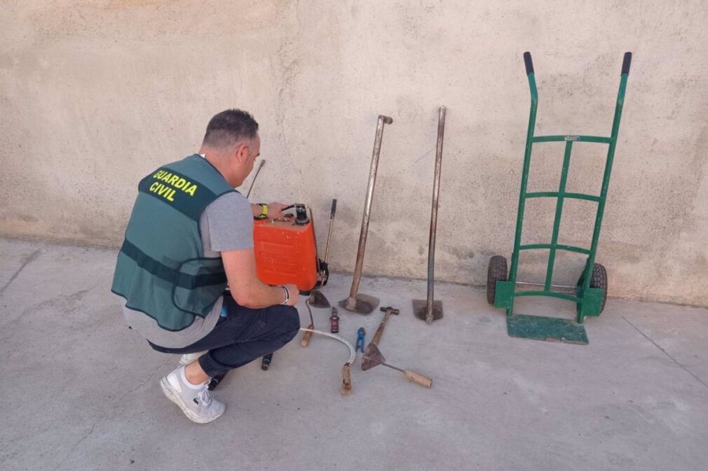 robo cortijos albolote guardia civil