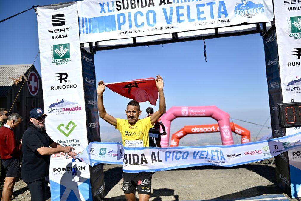 Rachid El Morabity, ganador de la Subida al Pico Veleta