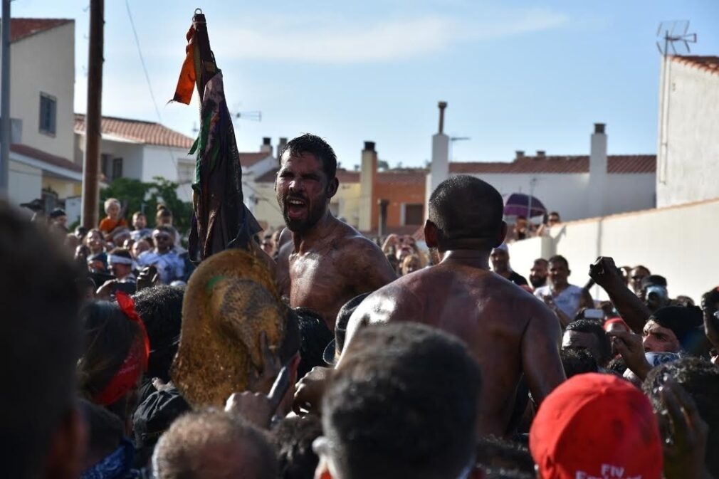 Celebración del Cascamorras en Baza (Granada)