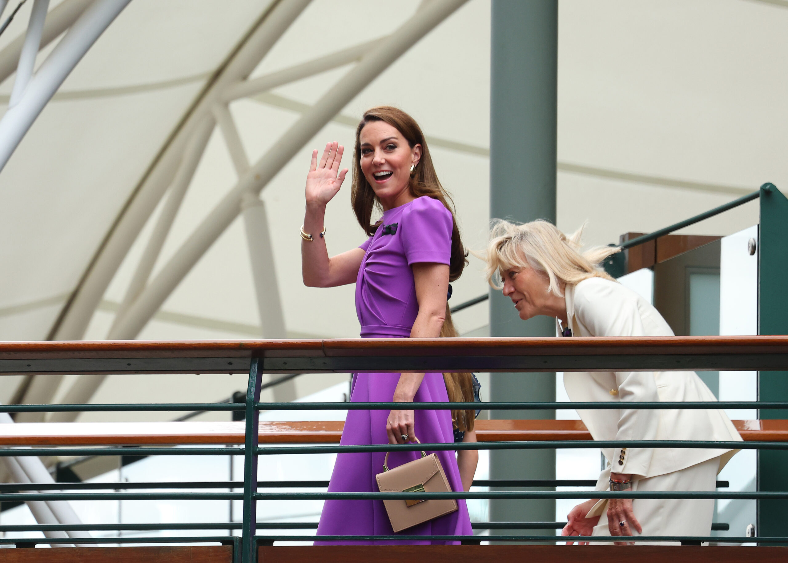 Kate Middleton at 2024 Wimbledon Tennis Tournament Day 14