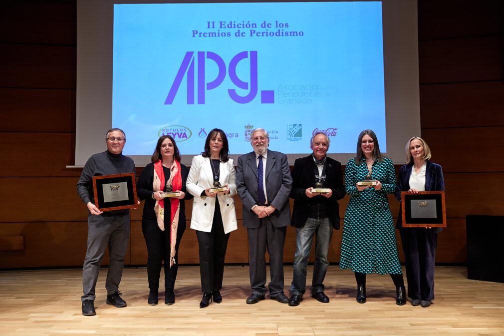 Foto de familia de los ganadores de la segunda edición (Fermín Rodríguez)