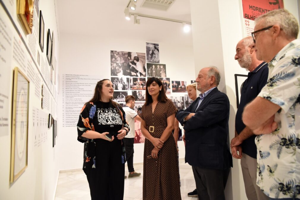 La diputada de Cultura y Educación, Pilar Caracuel, ha inaugurado la exposición “Amor Jondo”,