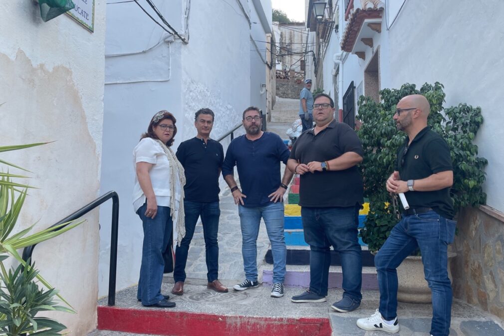 Visita de las distintas corporaciones al municipio jeteño