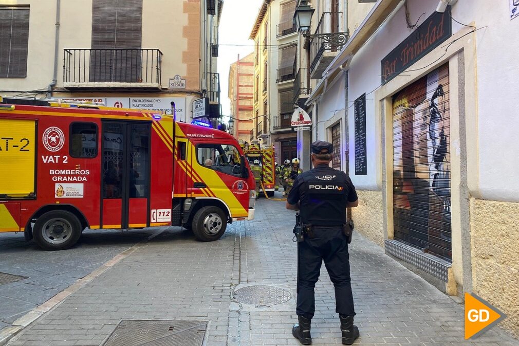 incendio zona Palacio de los Vargas - Foto Paco García(1)