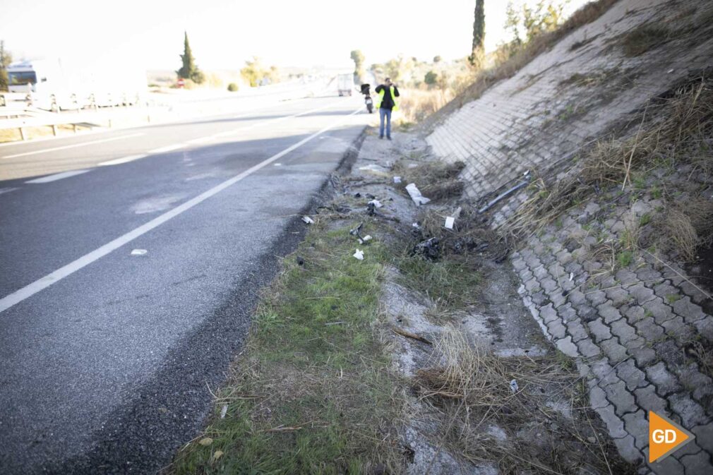 Accidente en la A-92 Km 215 direccion Granada con cuatro fallecidos