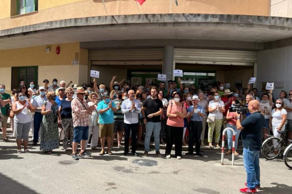 concentracion centro salud fuente vaqueros