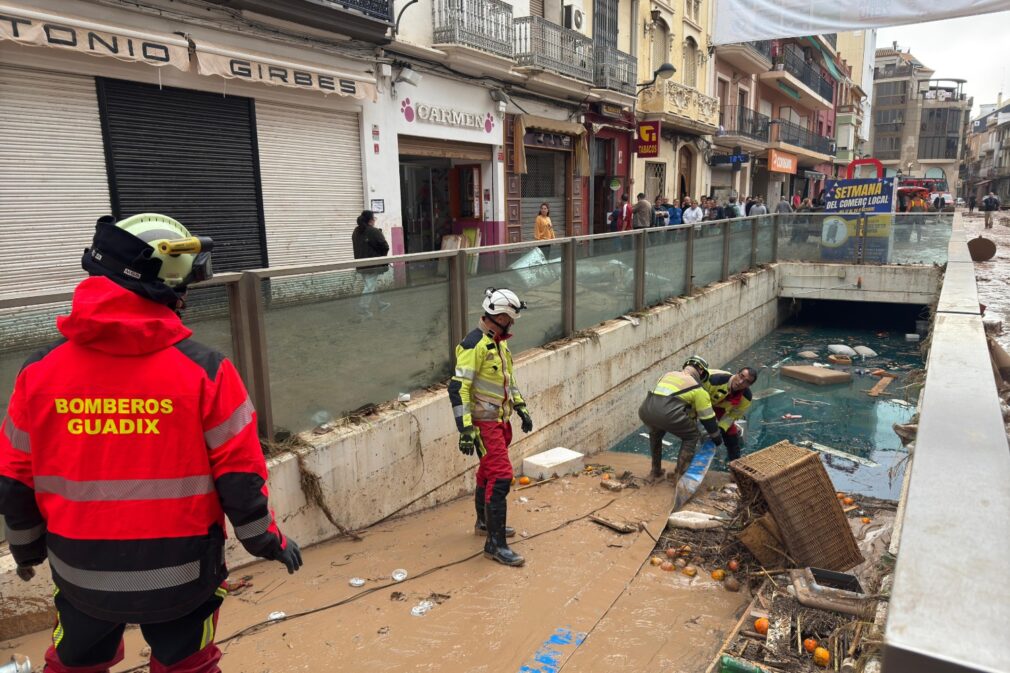 Bomberos Diputación DANA Algemesí