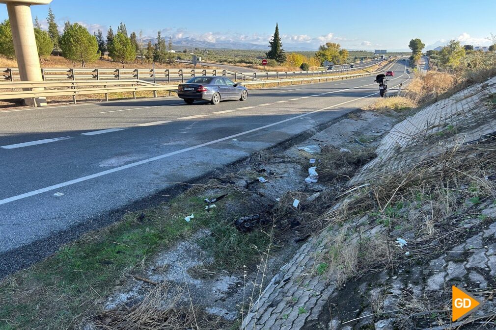 accidente a91 moraleda - foto antonio l juarez