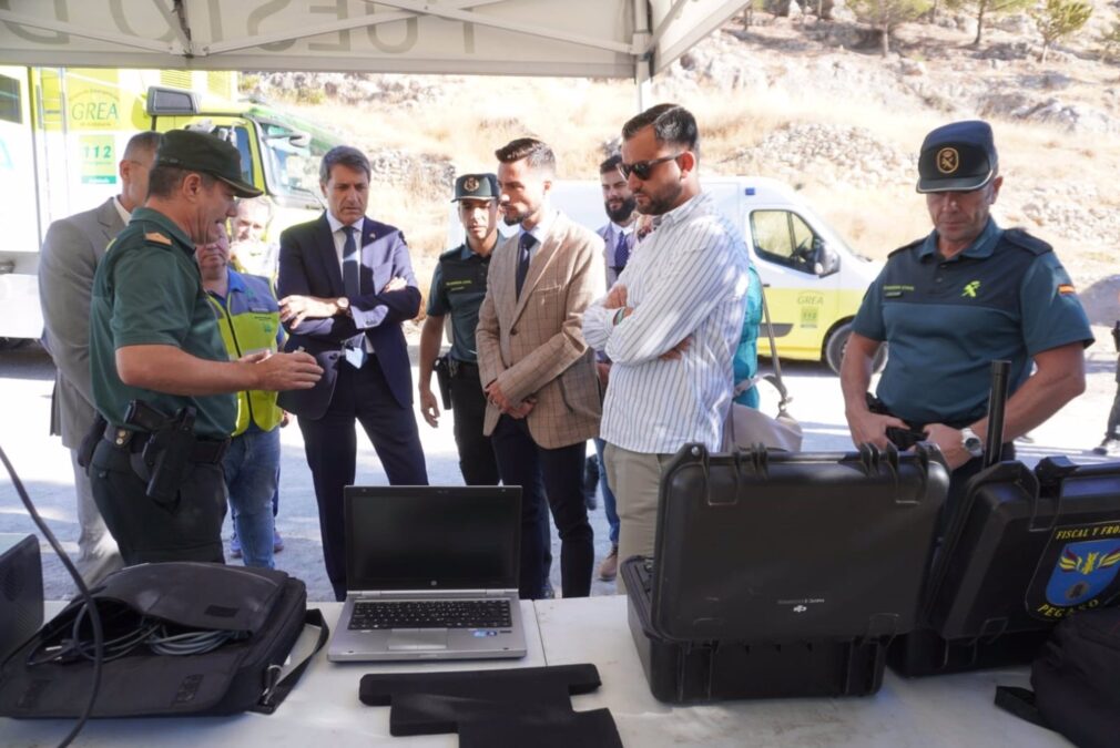 Granada.-Casi 180 efectivos velan por la seguridad y el buen discurrir de la romería del Cristo del Paño en Moclín