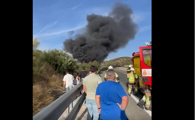 rescate mujer accidente a44