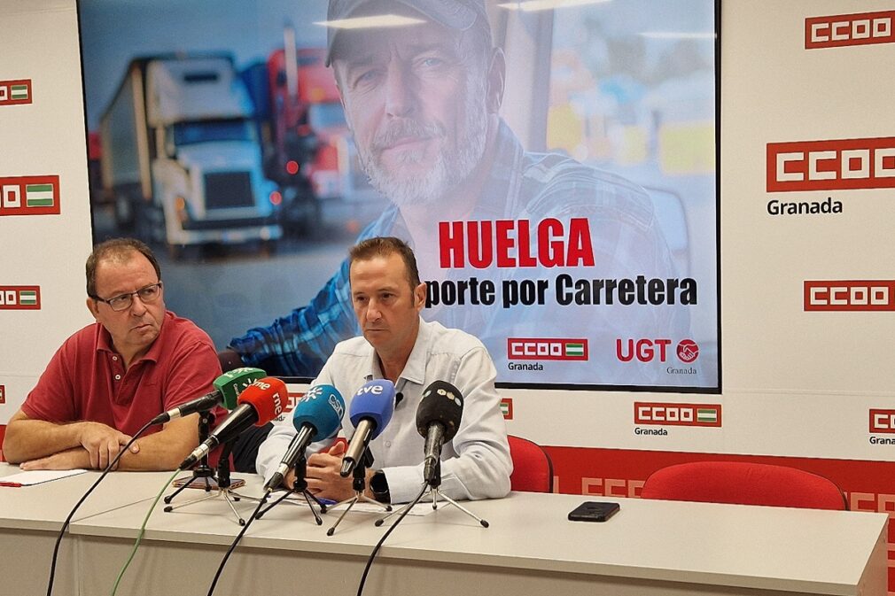 sindicatos ugt ccoo huelga transporte