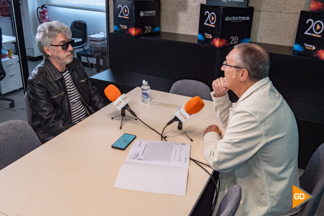 Manuel España, durante su entrevista con GranadaDigital | Foto: Marcos Gómez