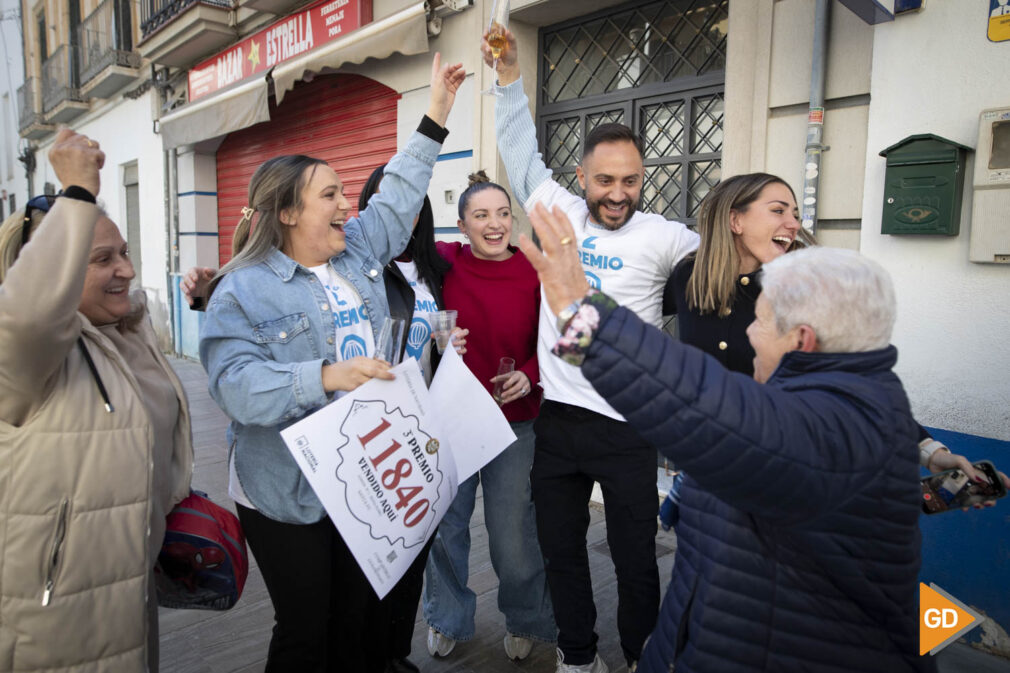 Segundo premio lotería de Navidad en Santa Fe Granada