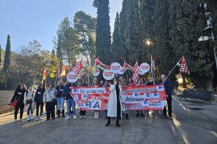 protesta ccoo convenio limpieza