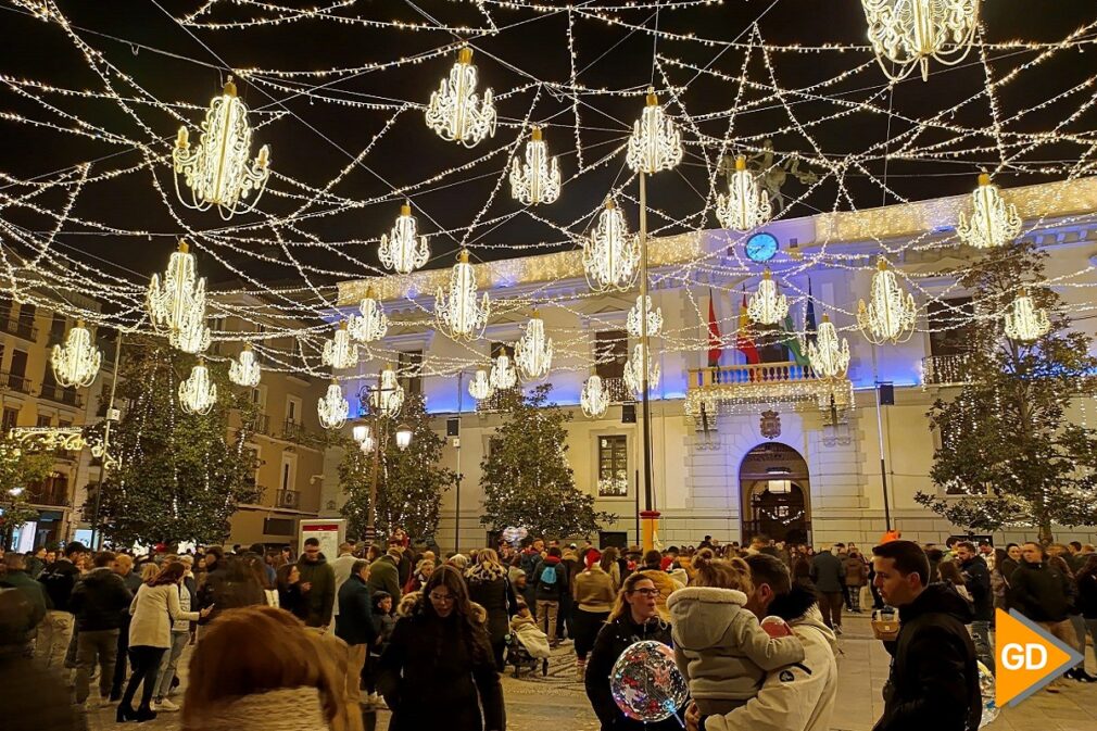 iluminacion plaza del carmen navidad luces - foto maria jose ramirez