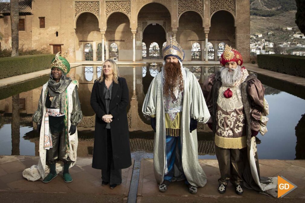 Llegada de los Reyes Magos a la Alhambra en Granada