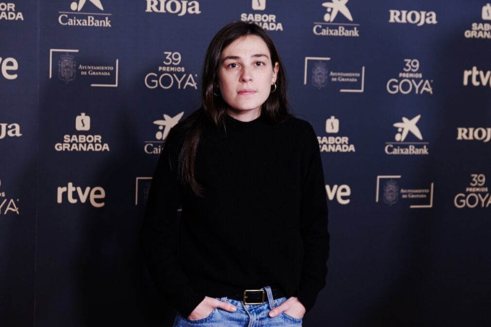 La directora Sandra Romero posa tras la presentación de los nominados a la 39 edición de los Goya en la Academia de Cine | Foto: Carlos Luján / EP