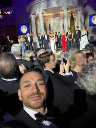 Luis Miguel Poyato fue el único granadino invitado en la inauguración presidencial de Donald Trump | Foto: Remitida