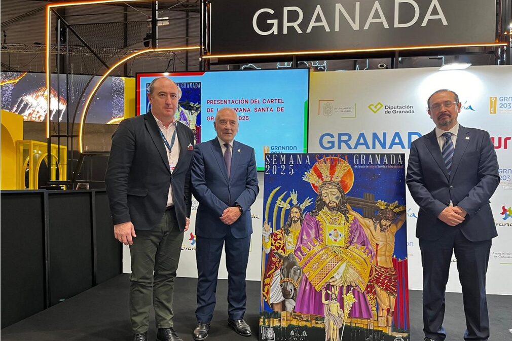 presentacion fitur cartel semana santa granada 2025