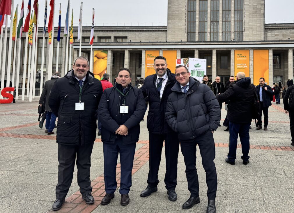 Delegación de Caja Rural Granada en Fruit Logística, Berlín.