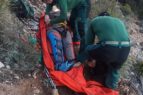 Imagen de archivo del equipo de montaña (EREIMS) de la Guardia Civil de Málaga durante el rescate de una mujer herida | Foto: Guardia Civil