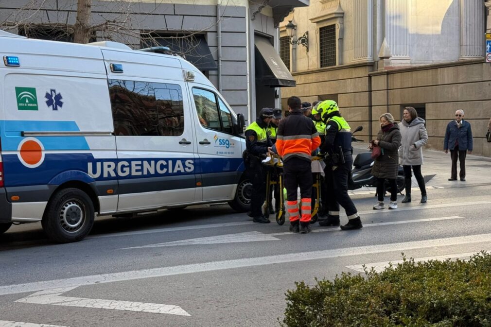 accidente-motorista-camion-gran-via