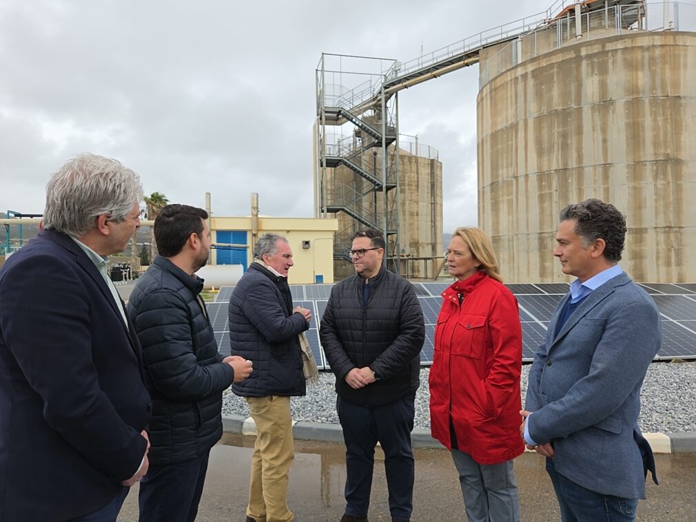 visita EDAR Motril digestores energía metano