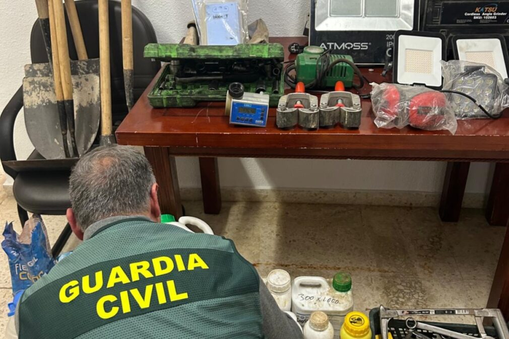 guardia civil robos provincia granada